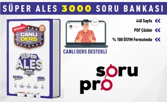 ALES Canlı Ders Destekli Soru Bankası