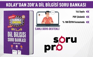 KOLAYDAN ZORA DİL BİLGİSİ SORU BANKASI