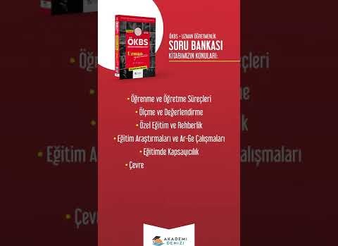 MEB Uzman Öğretmenlik Soru Bankası